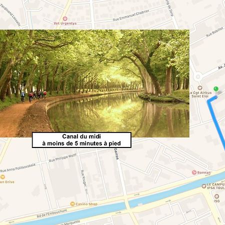 Le Saint Eloi - Studio Avec Parking Toulouse Centre Apartment ภายนอก รูปภาพ